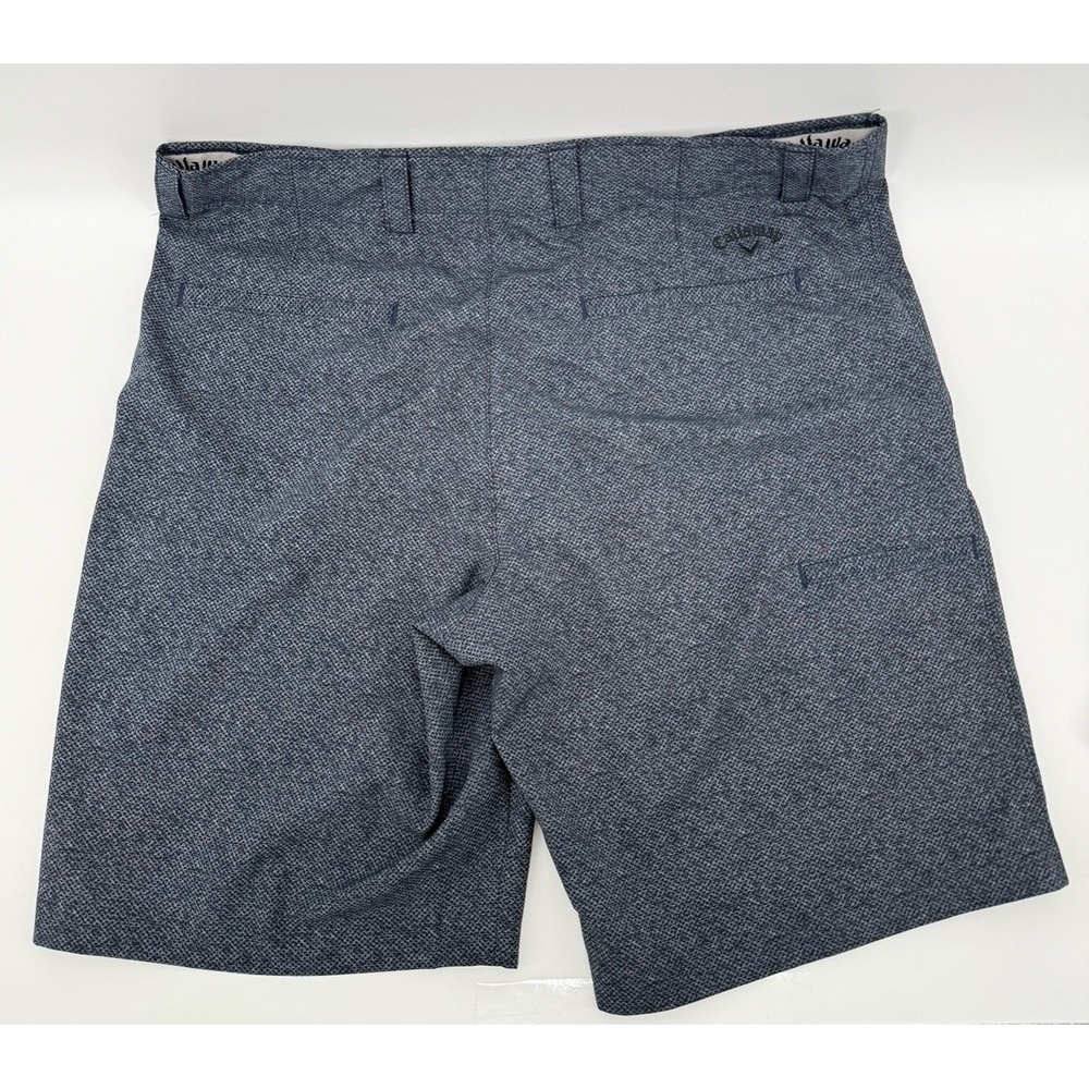 Lot Of 2 Callaway Golf Shorts Size 36 Blue Gray Opti-Dri Media Pocket - Picture 3 of 10